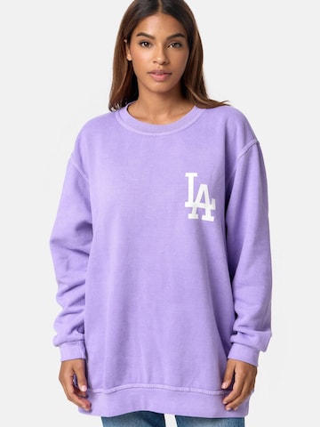 Worldclassca Oversized Sweater in Purple: front