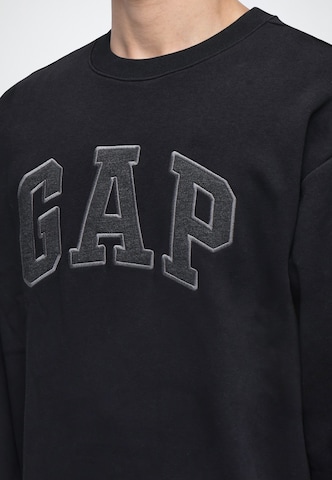 GAP Sweatshirt 'HERITAGE' in Black