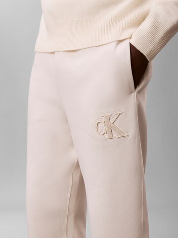Calvin Klein Jeans Tapered Bukser i hvid