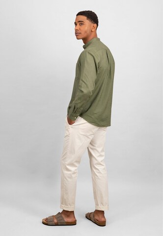 FYNCH-HATTON Comfort fit Overhemd in Groen