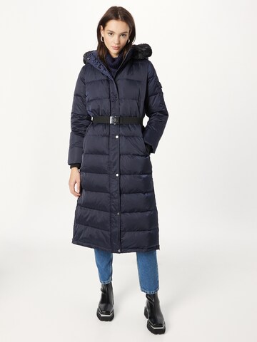 Lauren Ralph Lauren Winter Coat in Blue: front