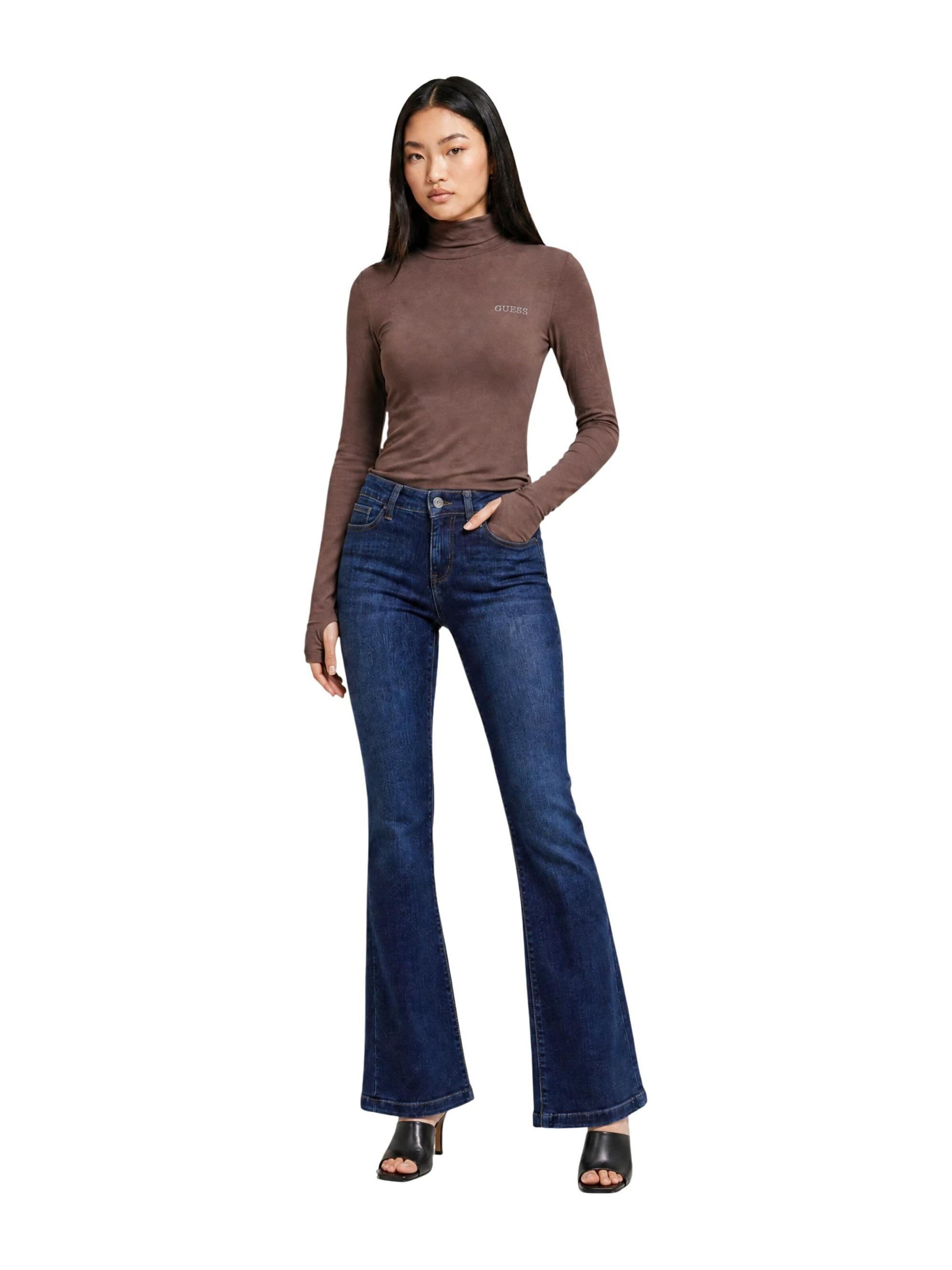 T-shirt GUESS en marron