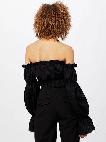 Bluză 'BROGAN' de la Femme Luxe pe negru