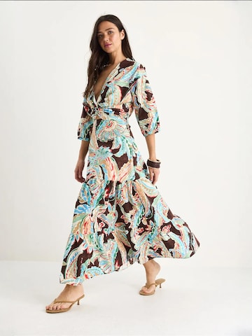 Robe Bianco Lucci en mélange de couleurs