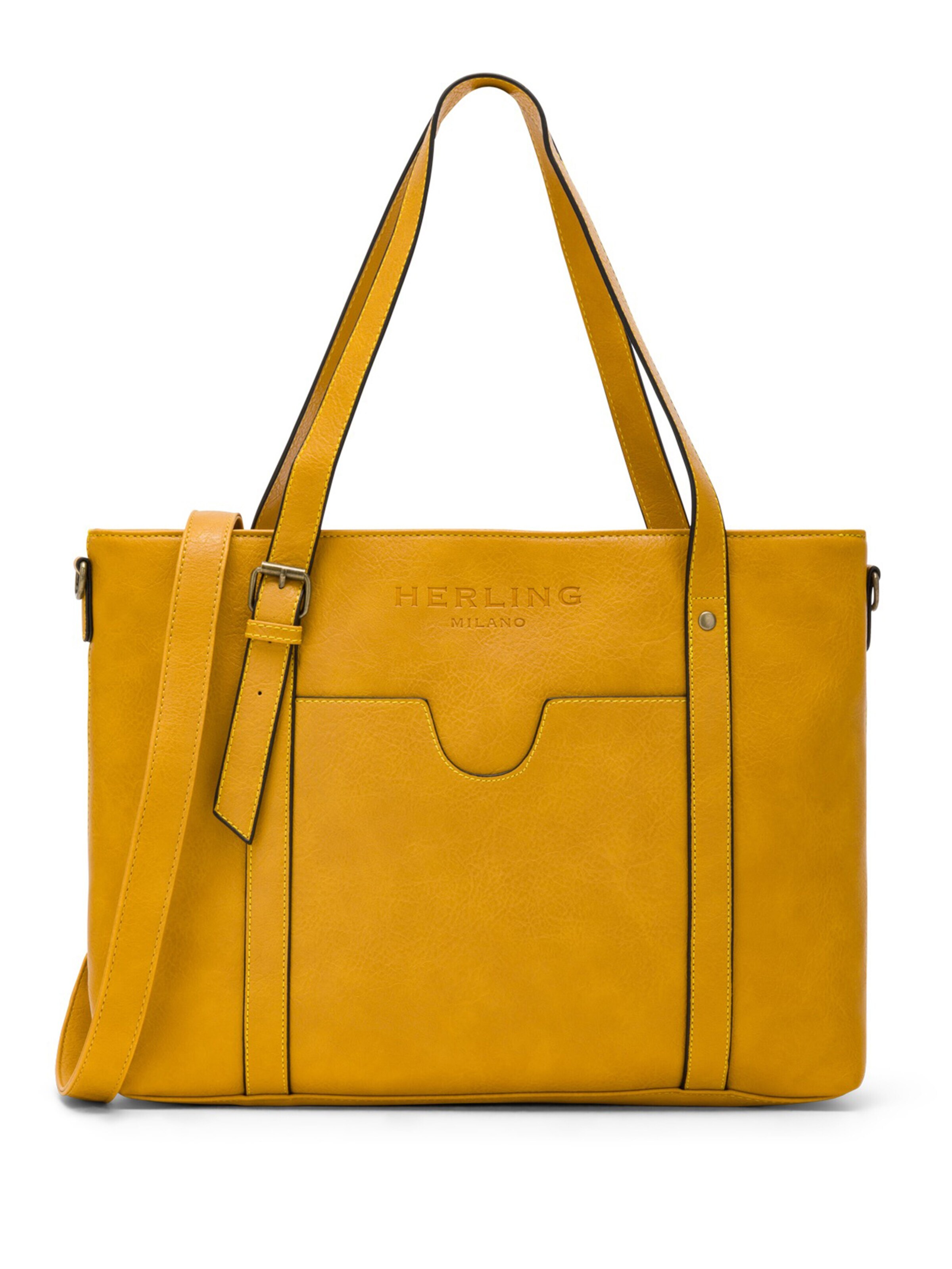 Herling Shopper 'Occam' in Yellow: front
