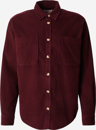 Only & Sons Chemise 'ONSALP' en lie de vin, Vue avec produit