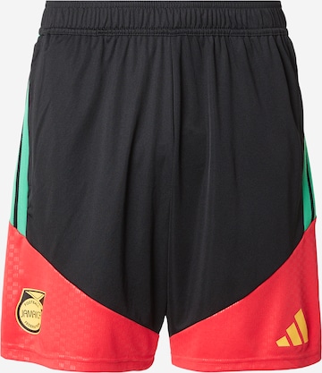 juoda ADIDAS PERFORMANCE Standartinis Sportinės kelnės 'JFF': priekis