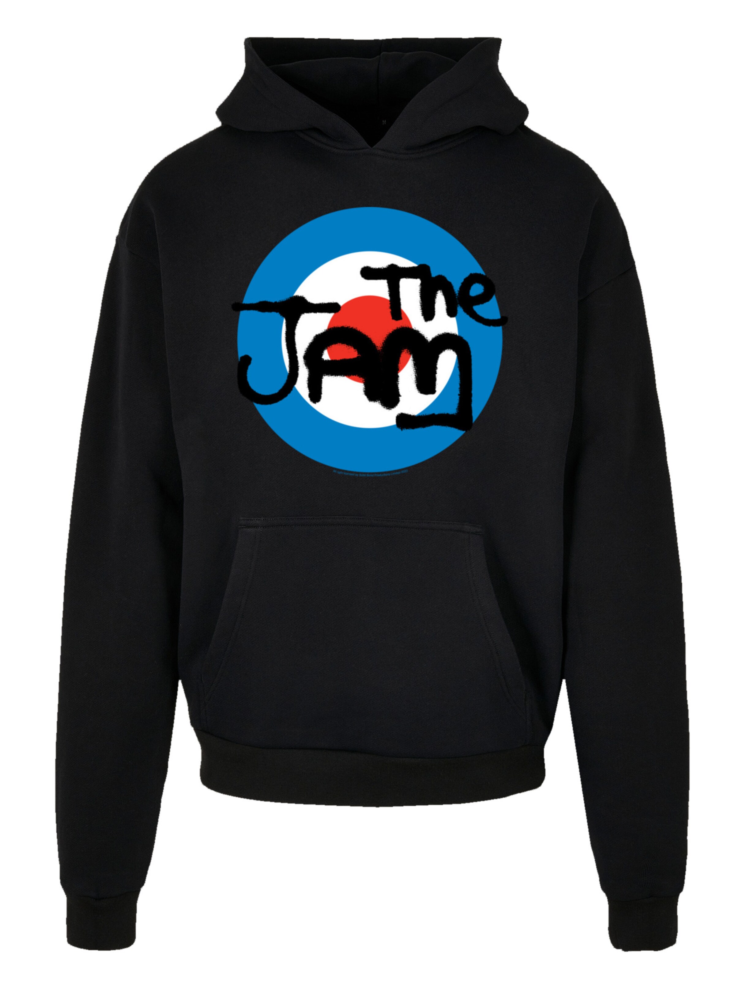 F4NT4STIC Sweatshirt 'The Jam Band Classic Logo' in Black: front