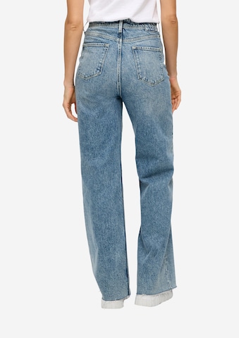 s.Oliver Wide leg Jeans 'Suri' in Blauw