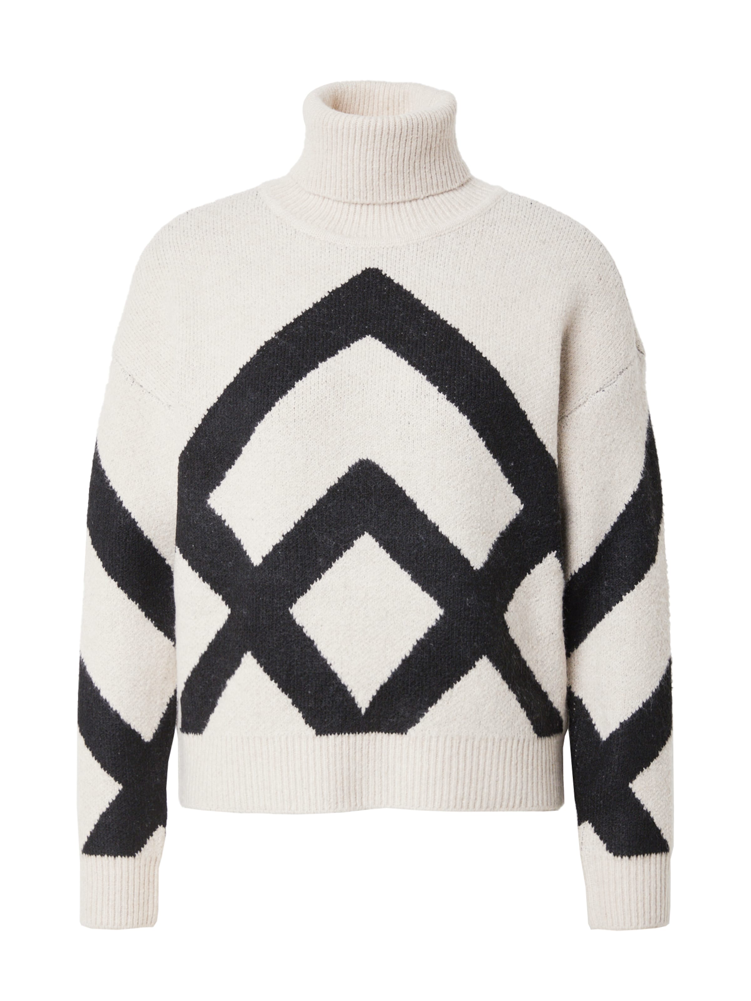 VILA - Jersey en beige: frente