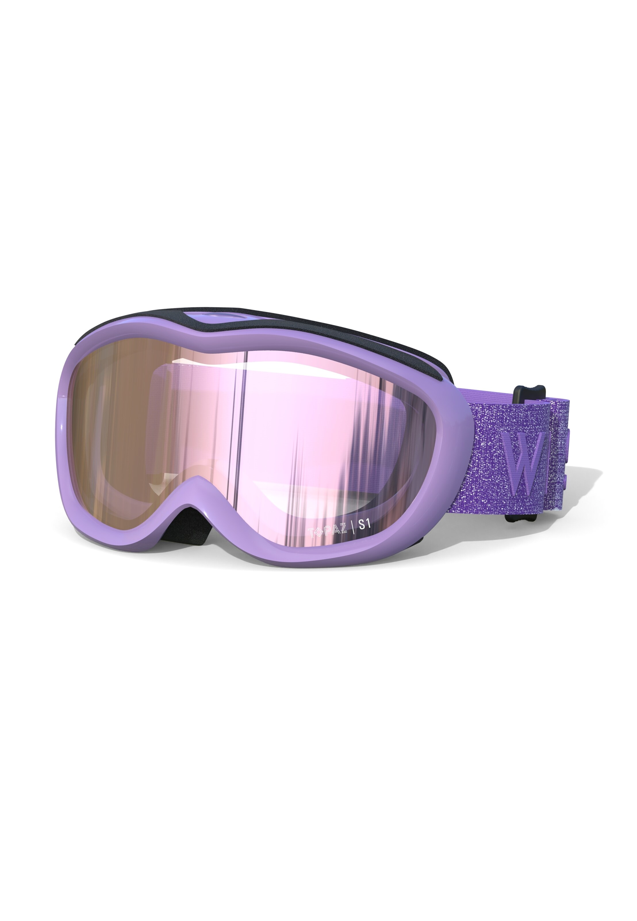 Whistler Skibrille 'Mauga' in Lila: Vorderseite