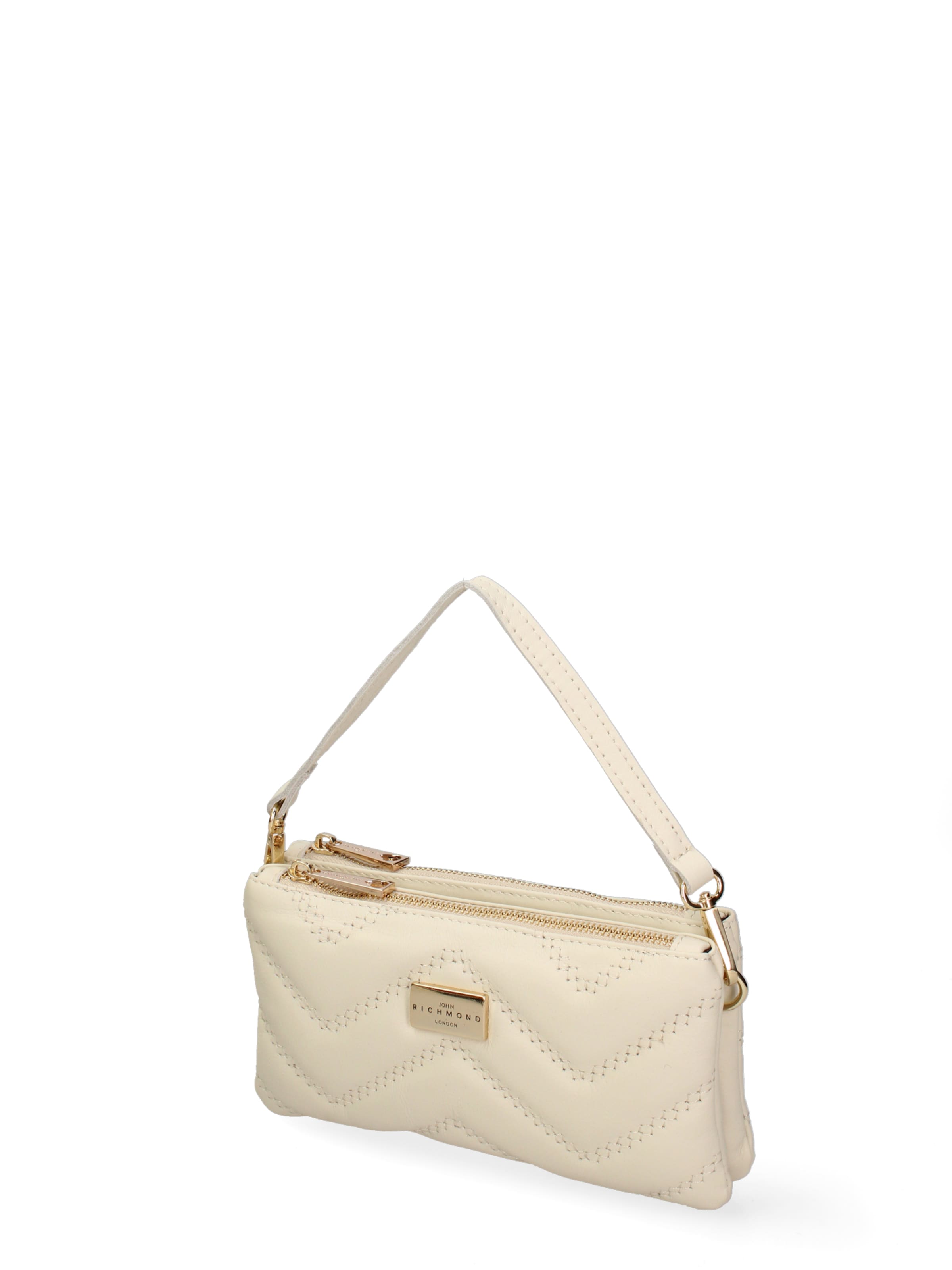 John Richmond Shoulder Bag in Beige