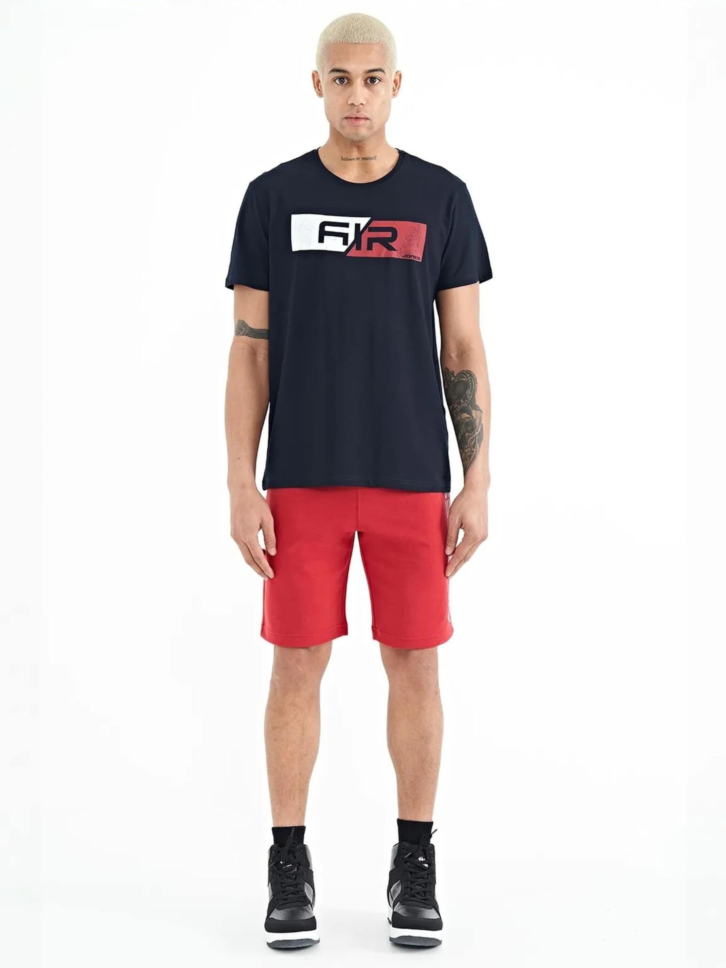 Regular Pantalon Tommy Life en rouge