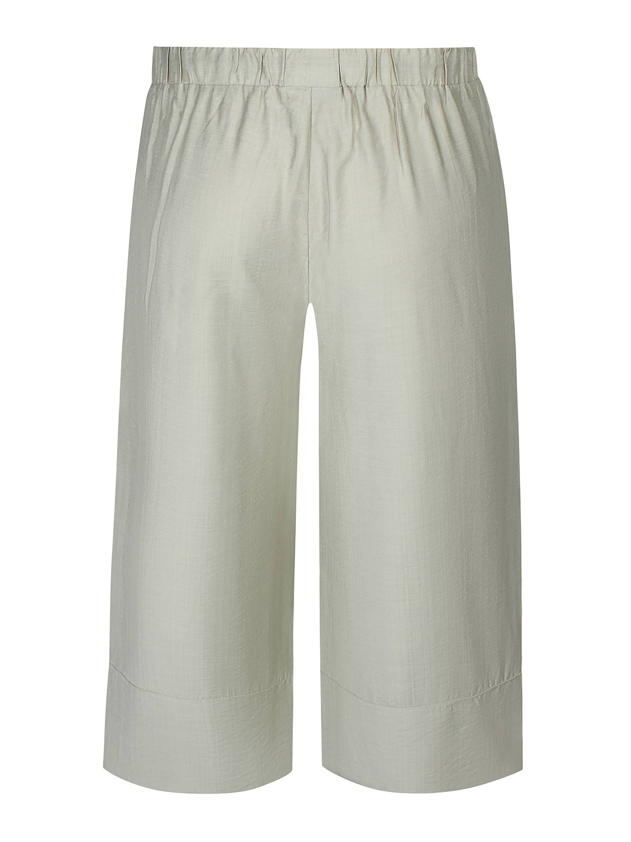 Zhenzi Wide leg Broek 'Jamie 1378' in Groen