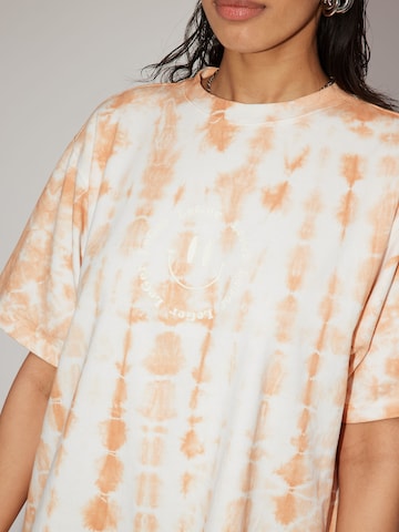 T-shirt 'Fleur' LeGer by Lena Gercke en orange