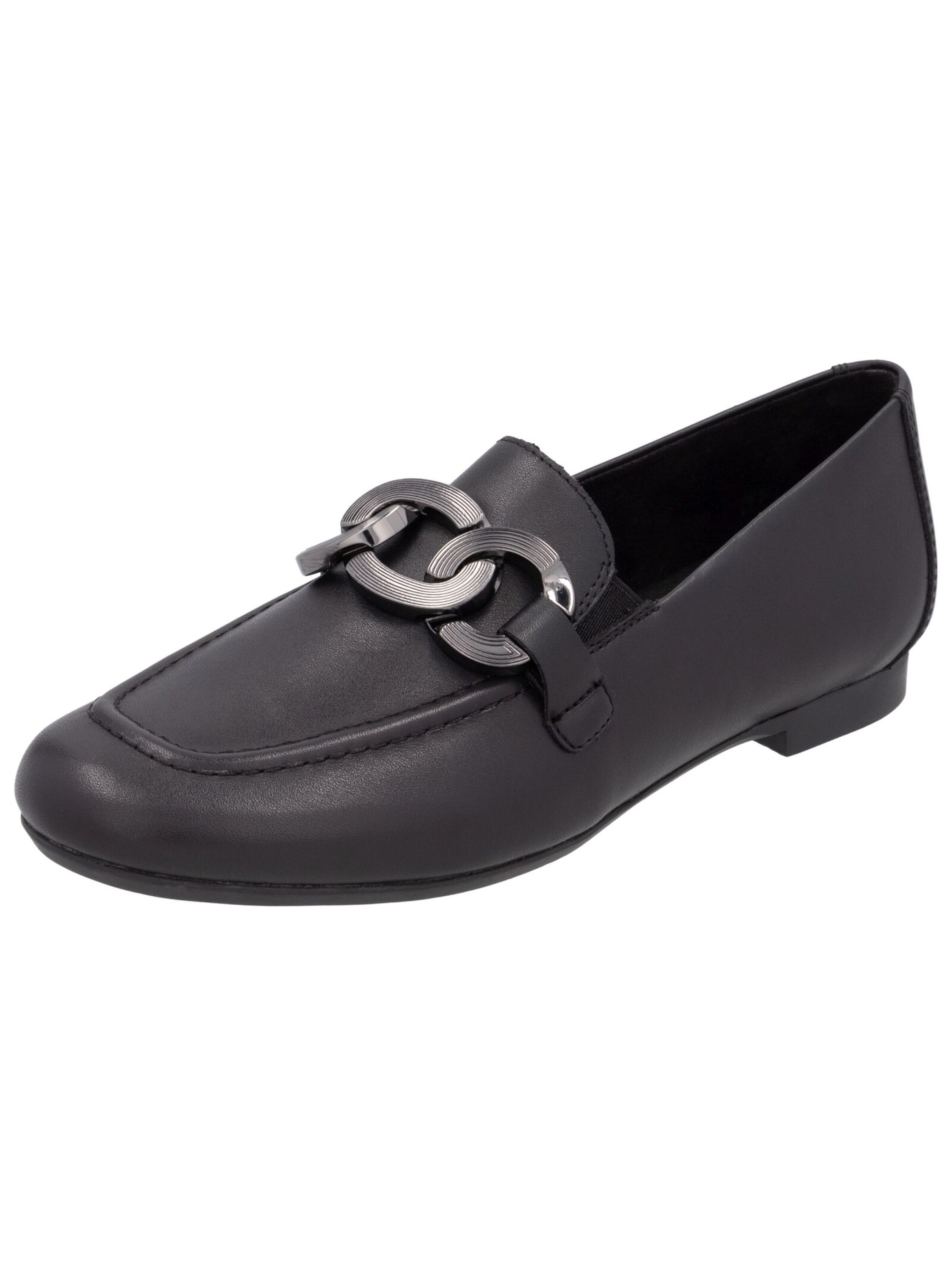 Slipper di REMONTE in nero: frontale