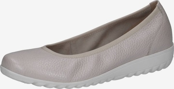 Ballerines CAPRICE en beige : devant