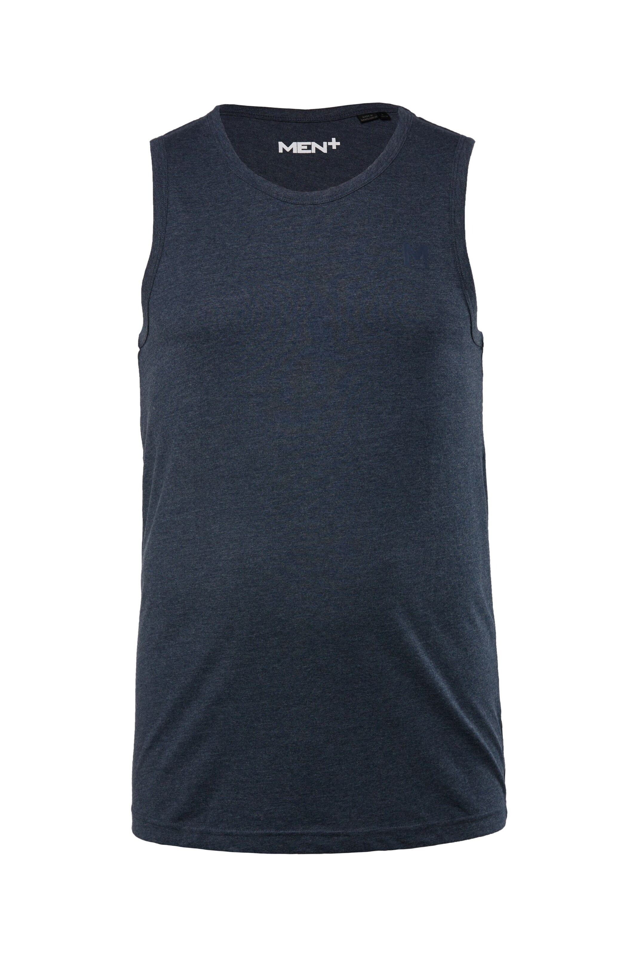 Men Plus Shirt in Blau: Vorderseite