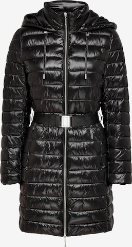 Manteau d’hiver 'SCARLETT' ONLY en noir : devant