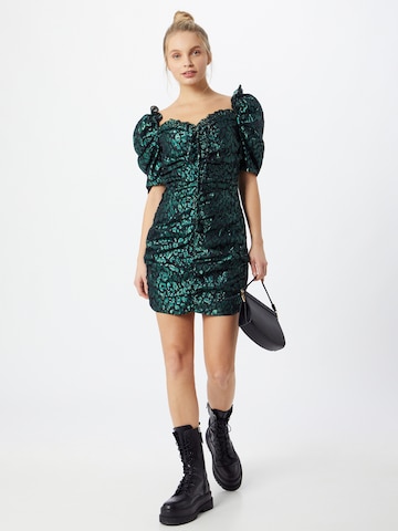 Robe de cocktail GLAMOROUS en vert