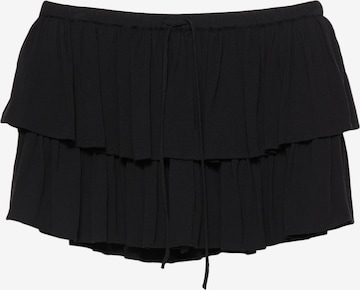 Pull&Bear Sukňa - Čierna: predná strana