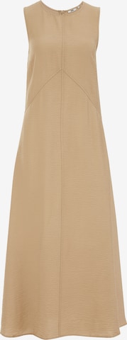 smėlio WE Fashion Vakarinė suknelė: priekis