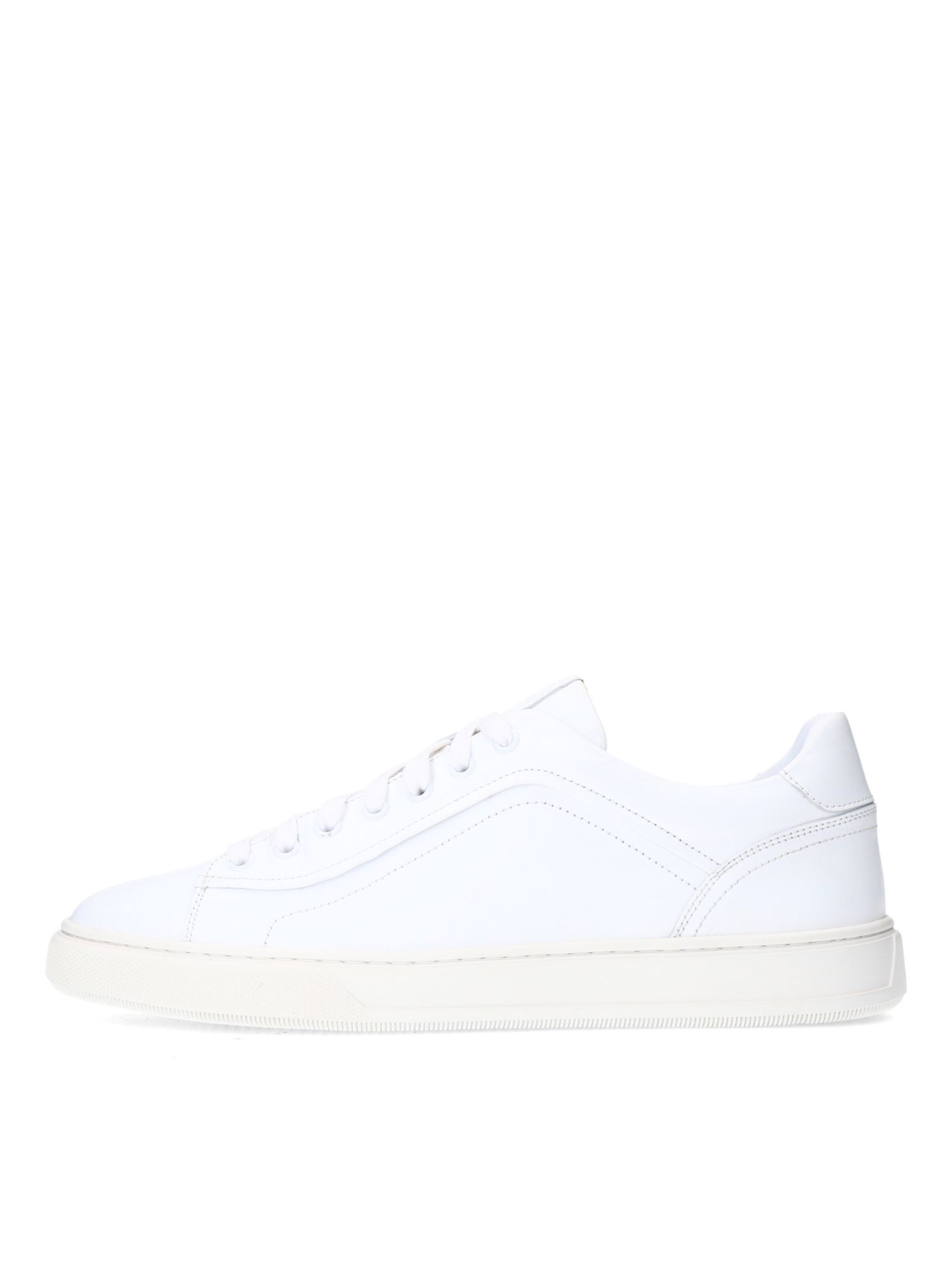 MANFIELD Sneakers laag in Wit