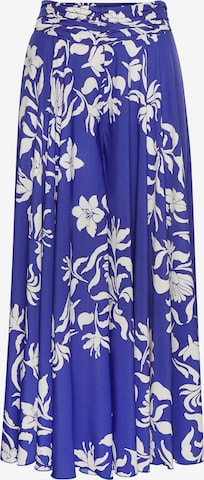 LASCANA Wide Leg Housut värissä sininen: etupuoli