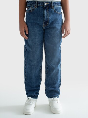 BIG STAR Regular Jeans in Blauw: voorkant