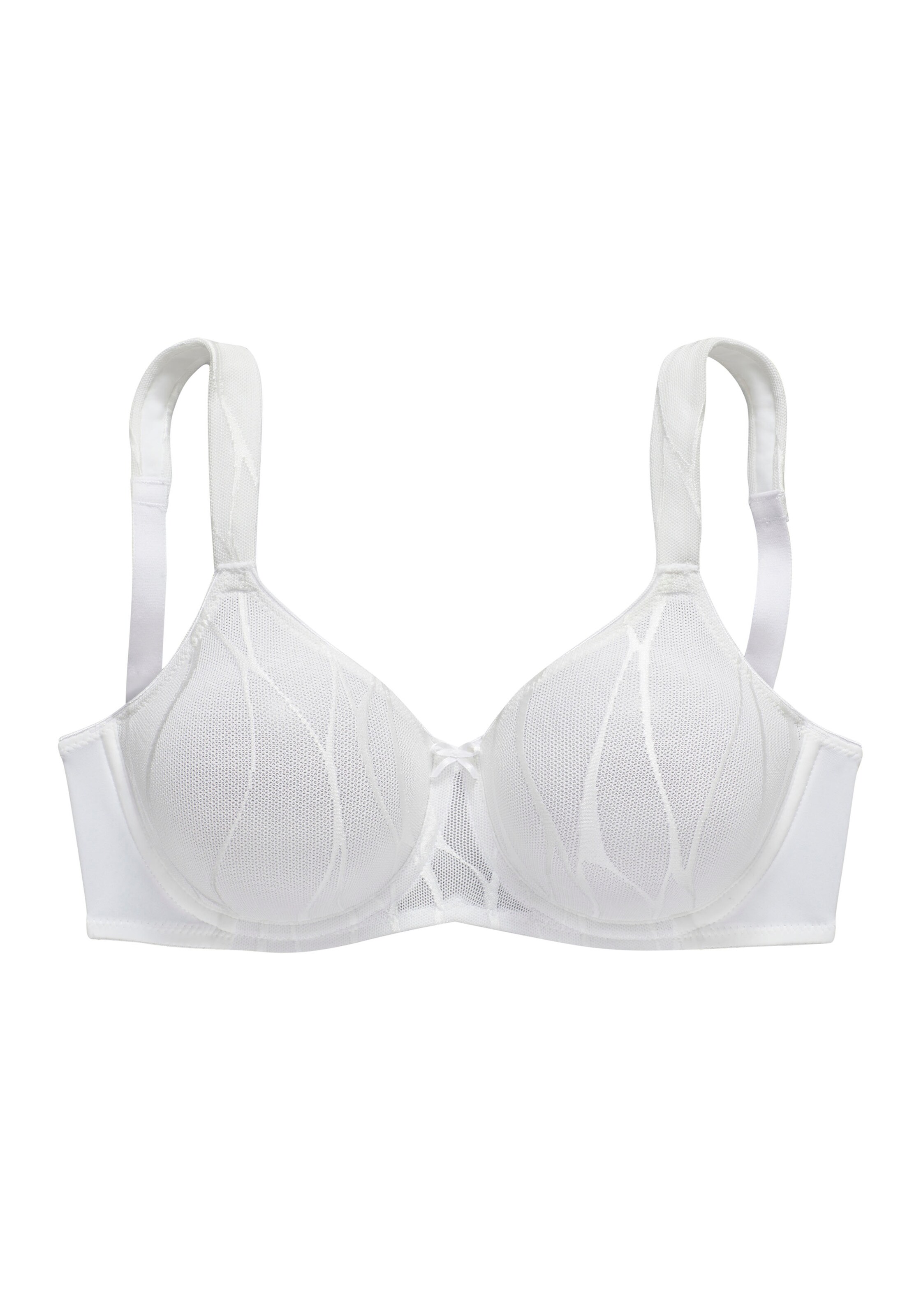 NUANCE Бюстгальтер в Белый: спереди