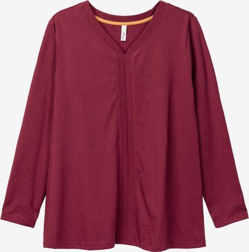 SHEEGO Shirt in Rood: voorkant