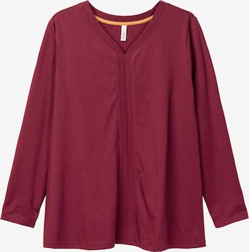 SHEEGO Shirt in Rot: predná strana