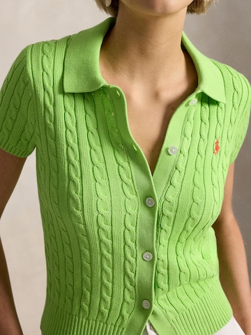 Polo Ralph Lauren Pletena jopa | zelena barva