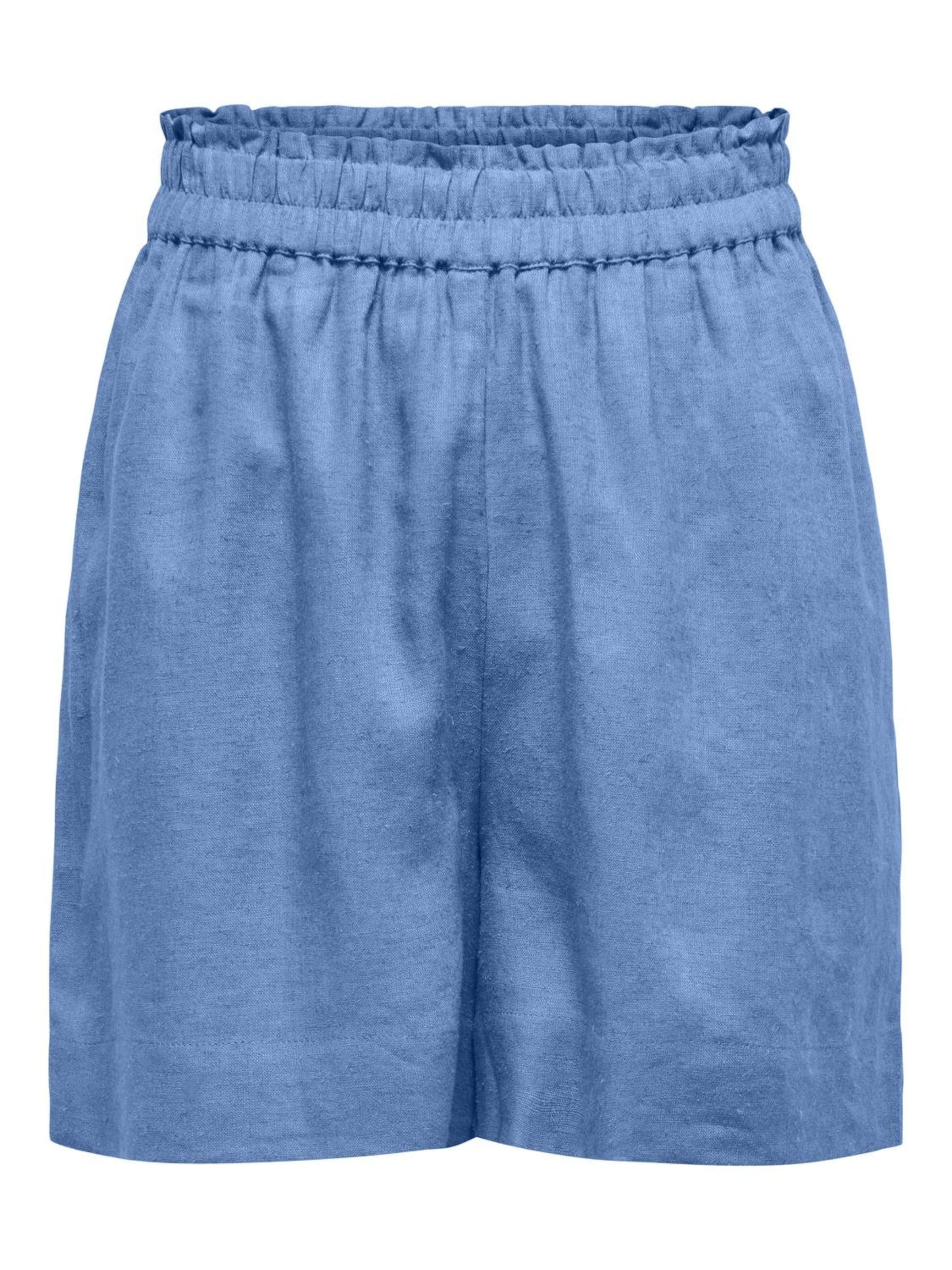 Pantalon 'TOKYO' ONLY en bleu : devant