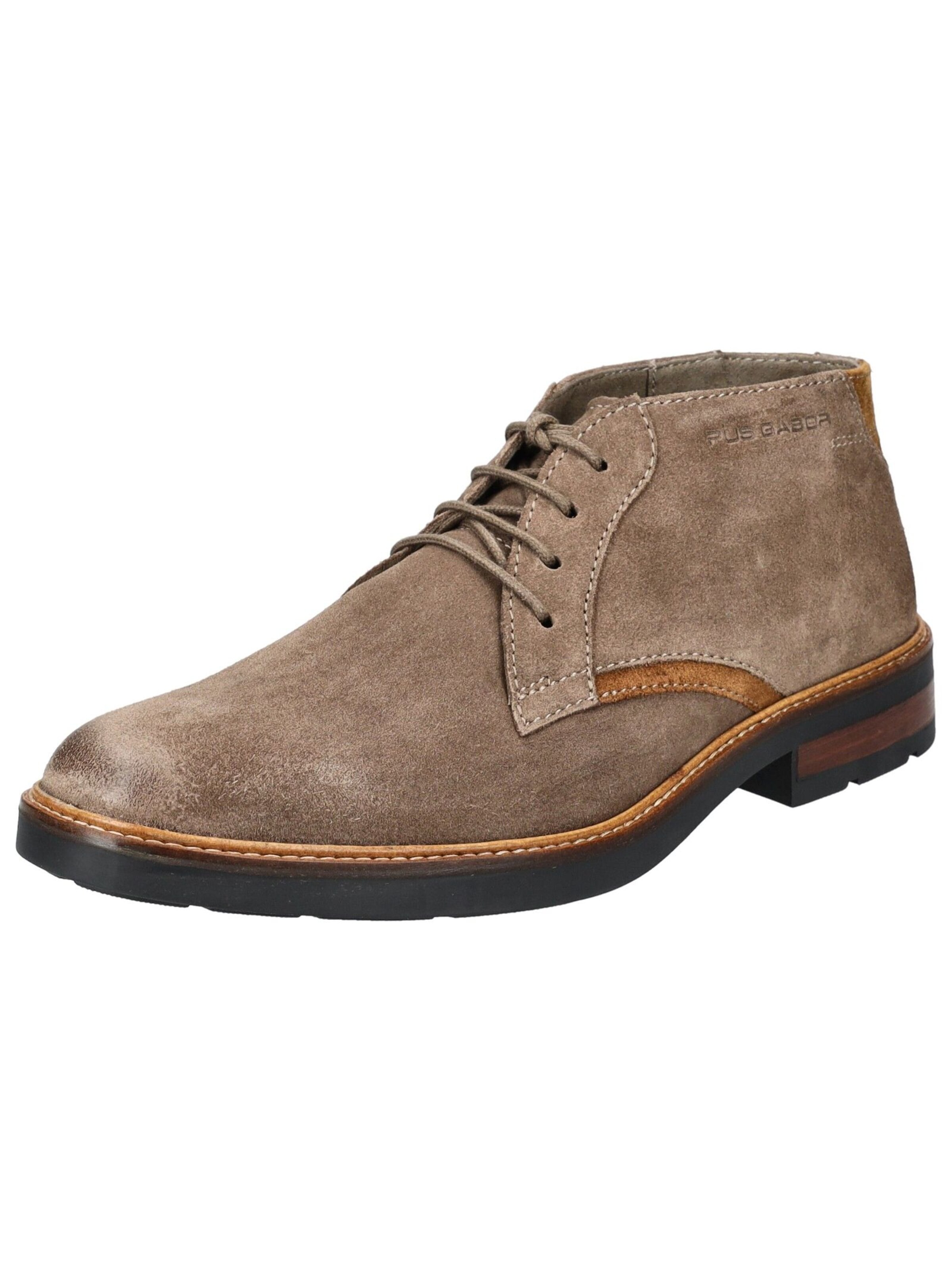 Pius Gabor Chukka Boots in Beige: Vorderseite