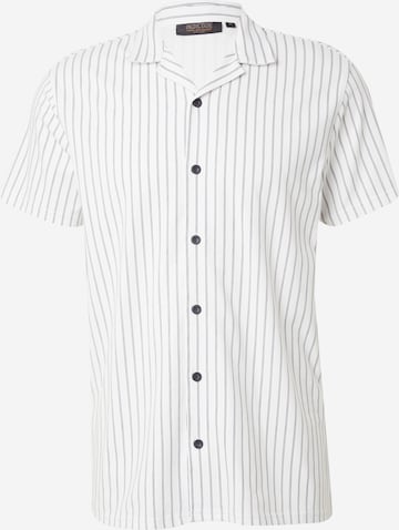 INDICODE JEANS Regular fit Overhemd 'INMofus' in Wit: voorkant