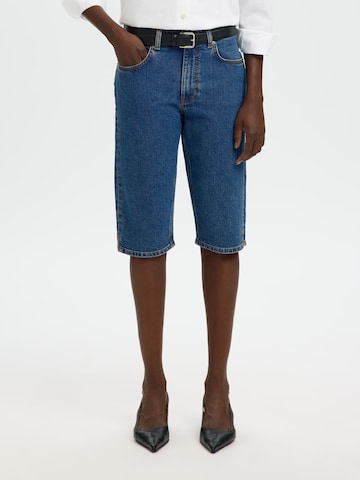 SELECTED - Slimfit Vaquero en azul: frente