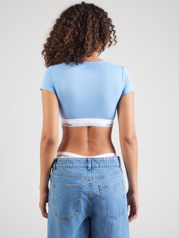 Calvin Klein UnderwearBustier Grudnjak - plava boja: stražnji dio