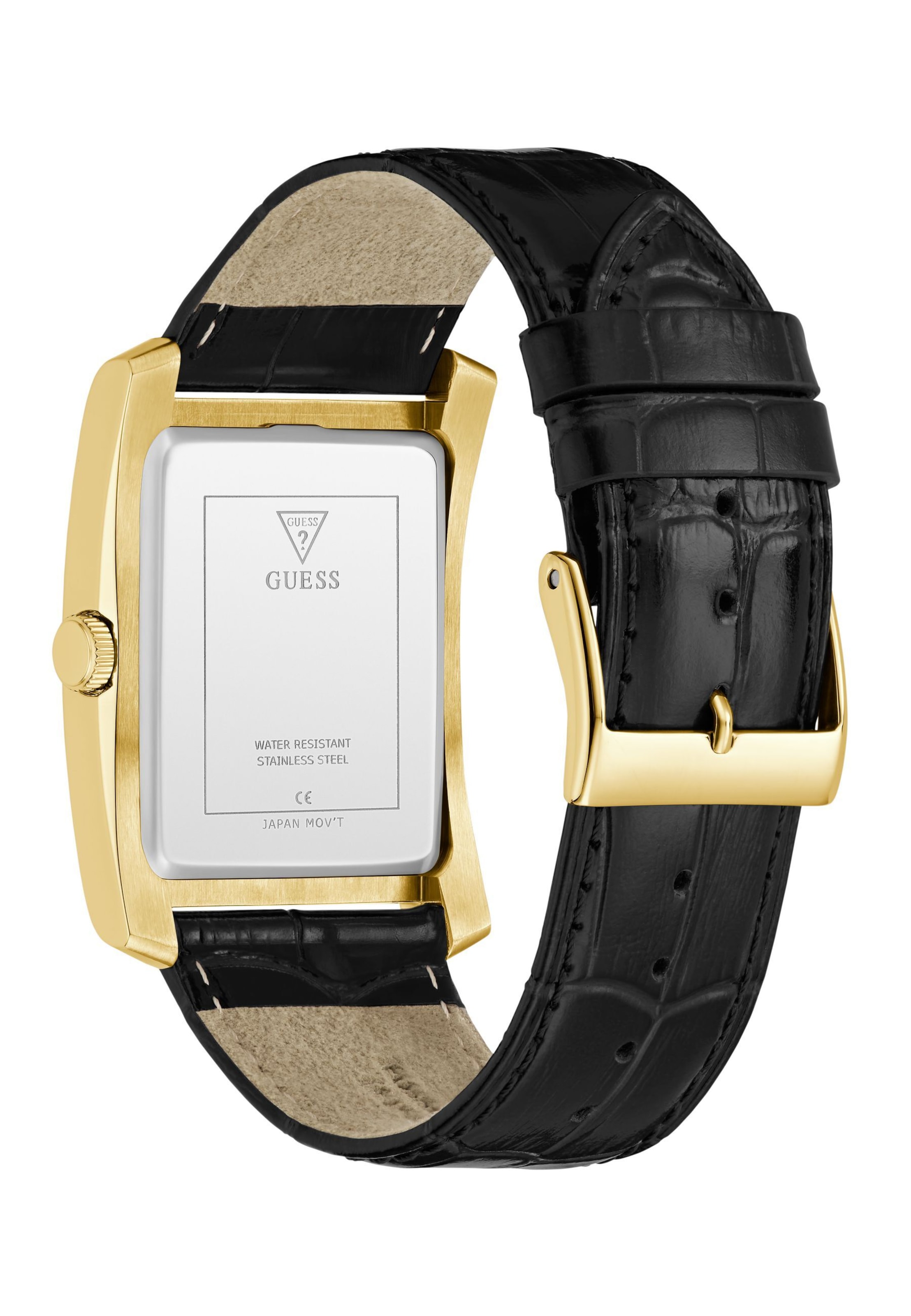 GUESS Analogt ur 'Clyde' i sort