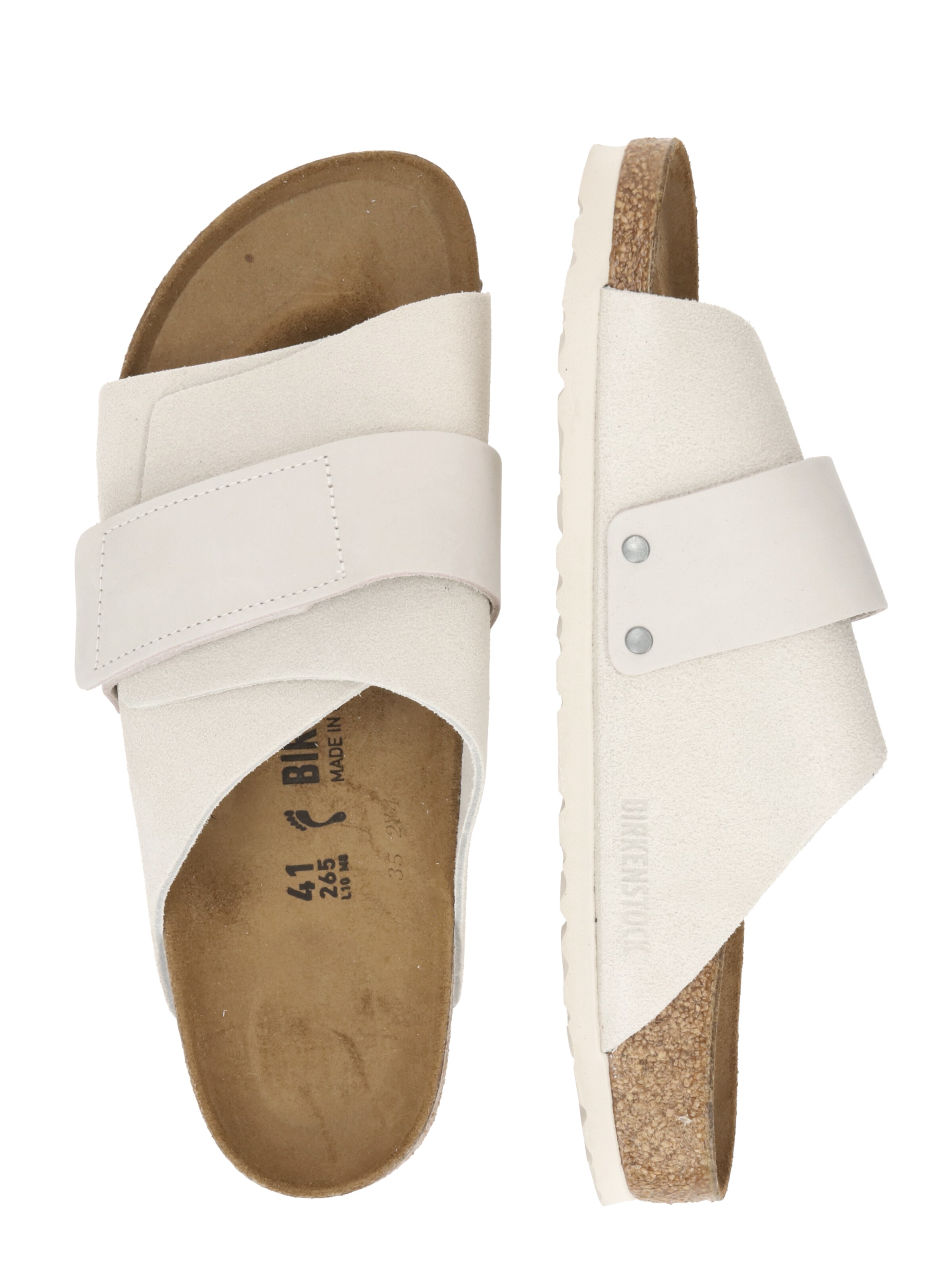 BIRKENSTOCK Papucs 'Kyoto' - bézs