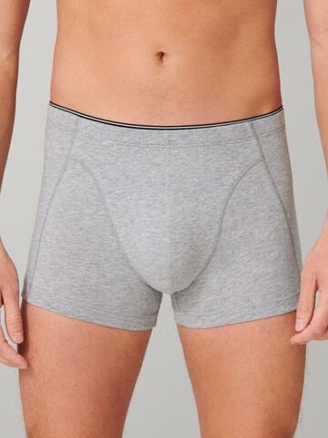 Boxers SCHIESSER en gris : devant