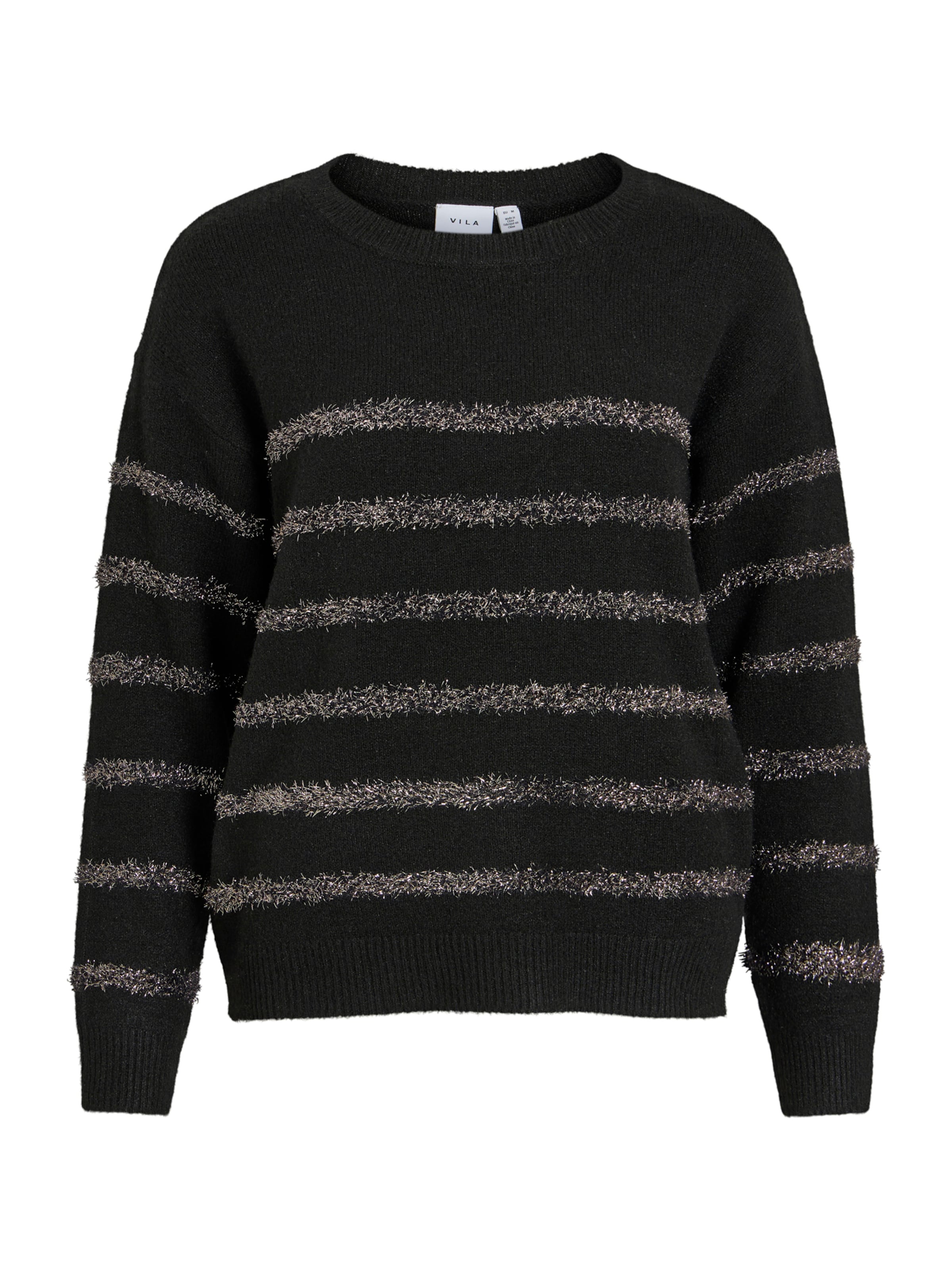 Pullover 'VILUXIA' di VILA in nero: frontale