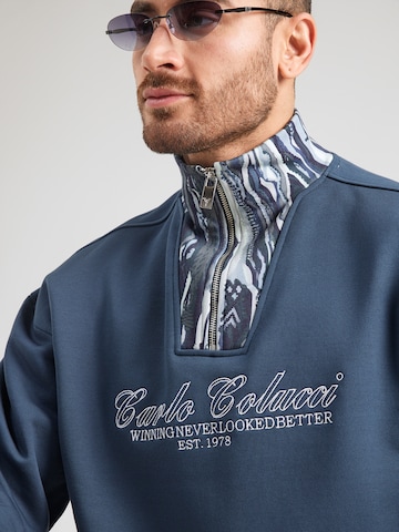 Carlo Colucci Majica 'Favaro' | modra barva