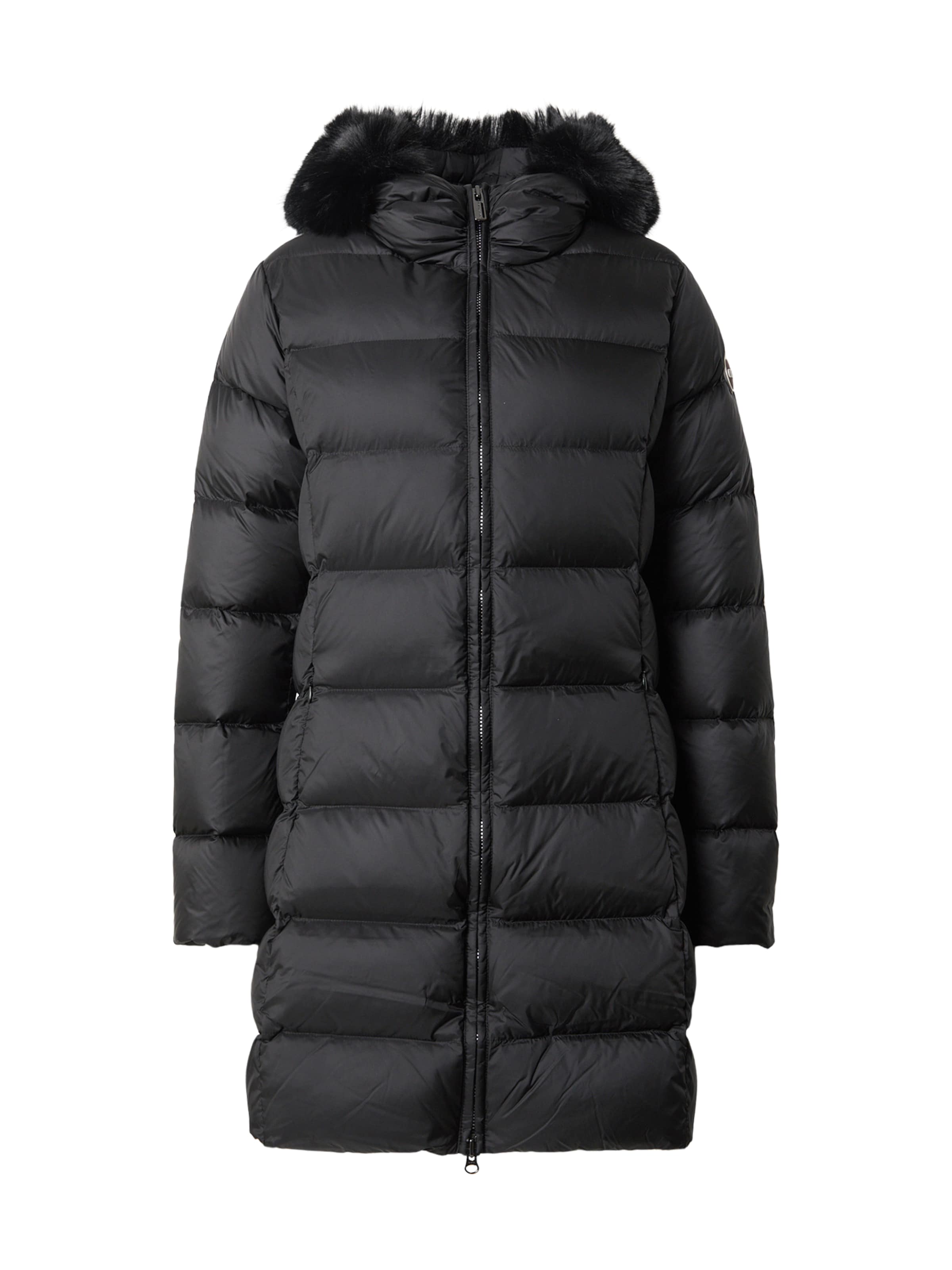 Colmar Mantel in Schwarz: Vorderseite