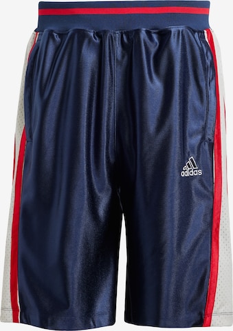 Pantalon 'Cutline' ADIDAS ORIGINALS en bleu : devant