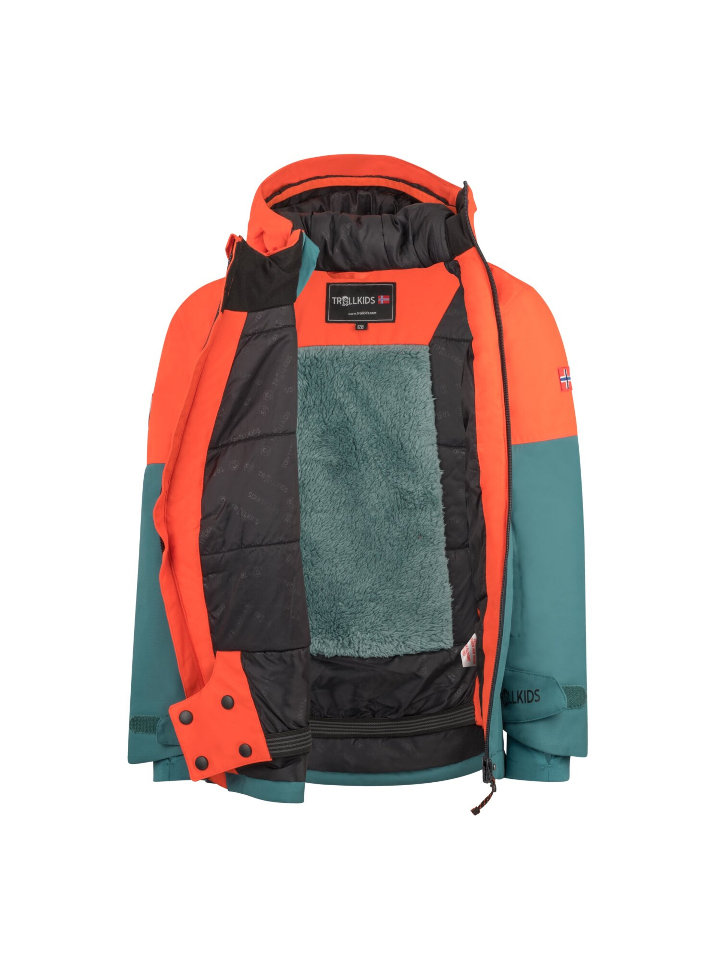 TROLLKIDS Winter Jacket in Green