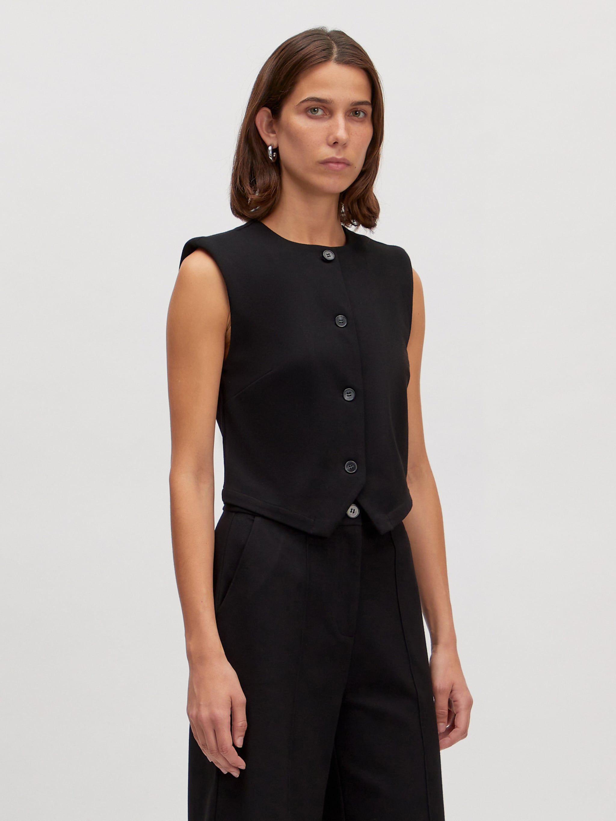 EDITED Producten Bodywarmer 'Dorit' Zwart