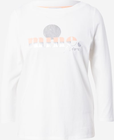 Tricou STREET ONE pe portocaliu piersică / argintiu / alb murdar, Vizualizare produs