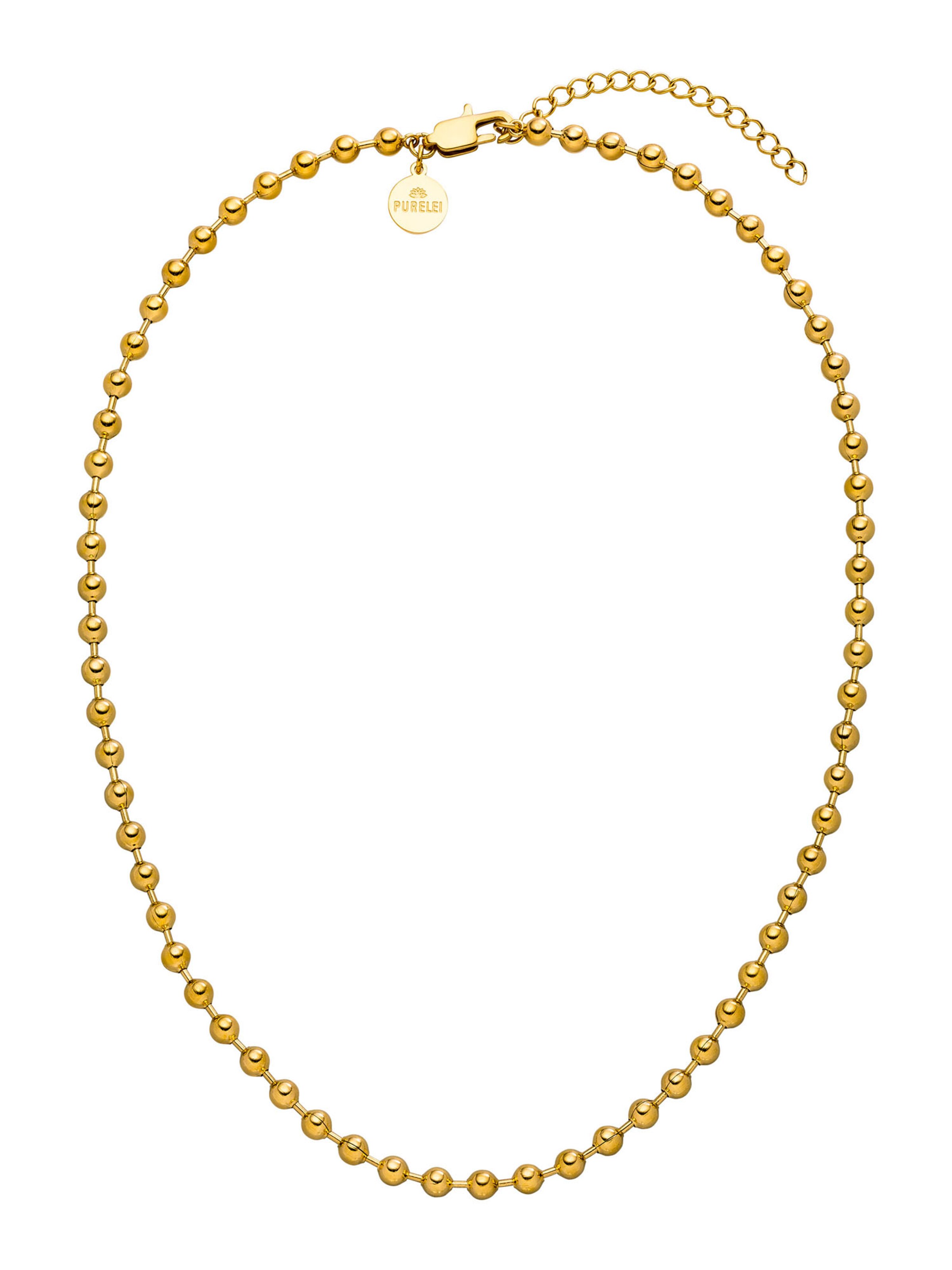 PURELEI Kette 'Bubble' in gold, Produktansicht