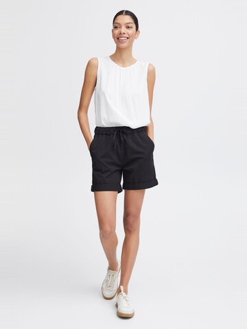 Oxmo Loosefit Chino ' Chanel ' in Zwart
